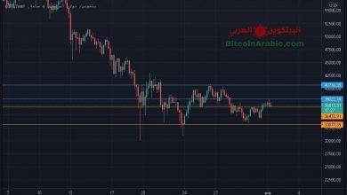 سعر البيتكوين اتجاه عرضي صاعد