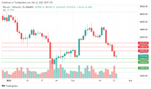 سعر البيتكوين والهبوط القوي