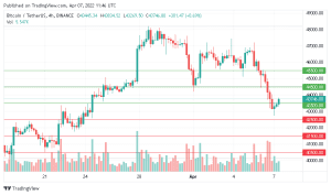 سعر البيتكوين تقدم تداولات سلبية