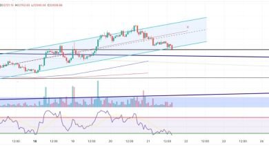 يُظهر سعر البيتكوين