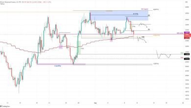 يحاول سعر البيتكوين التراجع عن المكاسب