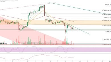 سعر البيتكوين للأسفل