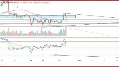 ينخفض ​​سعر البيتكوين بعد محاصرة الثيران