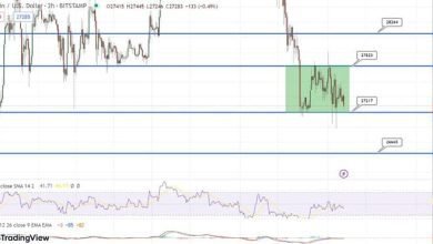انخفاض توقع سعر البيتكوين