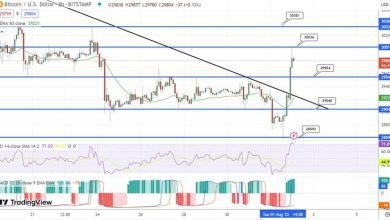توقع سعر البيتكوين متوترة