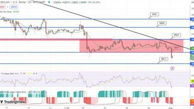 توقع سعر البيتكوين ينزلق