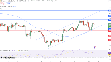 توقعات سعر البيتكوين تصل إلى 43000 دولار
