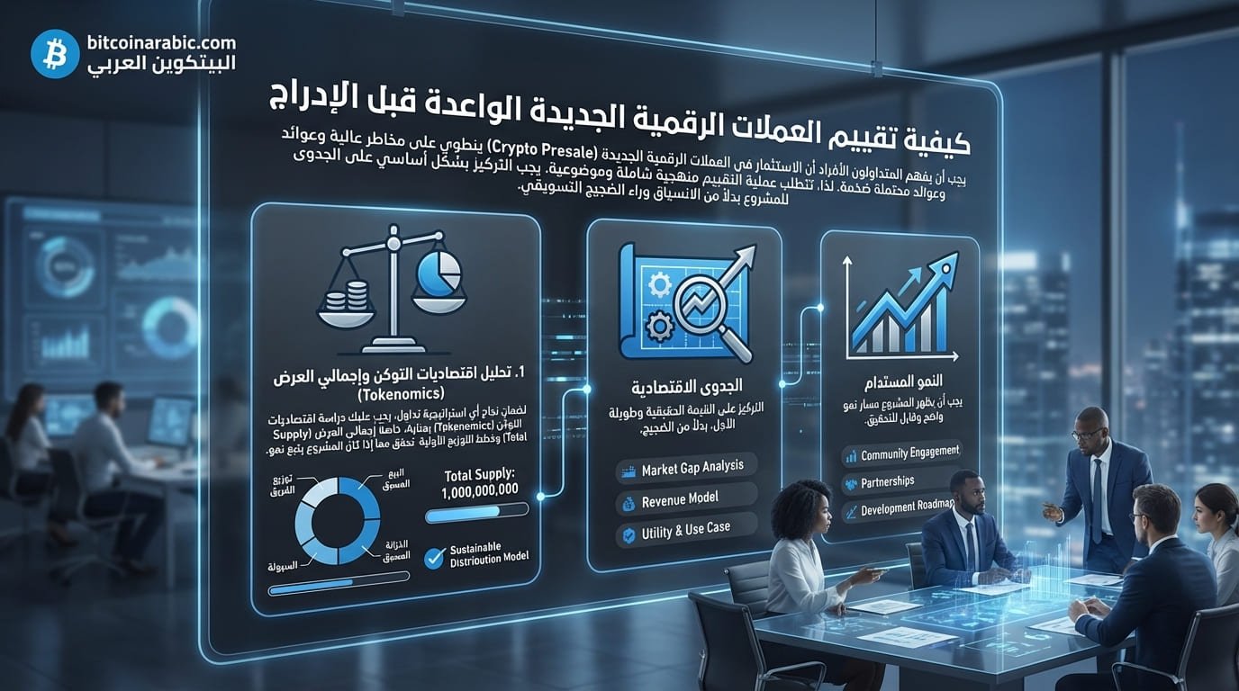 تقييم العملات الرقمية الجديدة