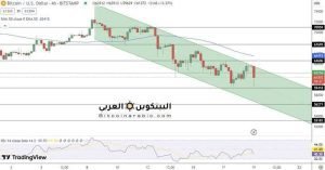 البيتكوين تصل إلى 60500 دولار في قناة تنازلية
