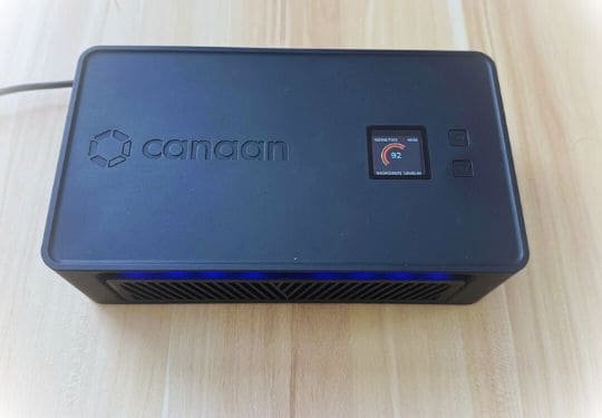 أفضل وأرخص اجهزة تعدين البيتكوين Canaan Avalon Nano 3