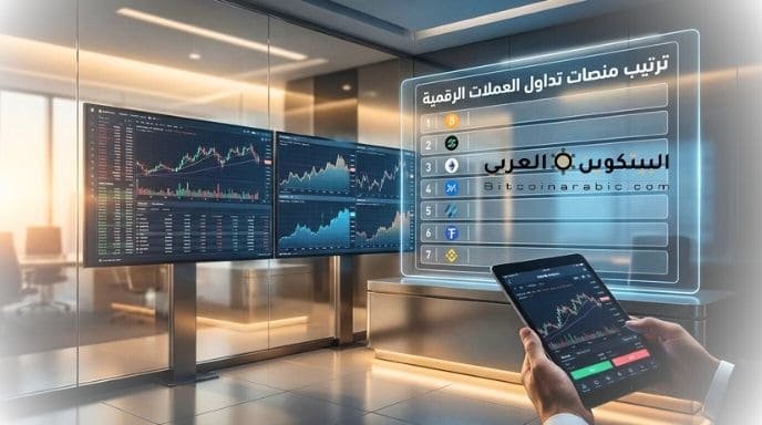 ترتيب منصات تداول العملات الرقمية