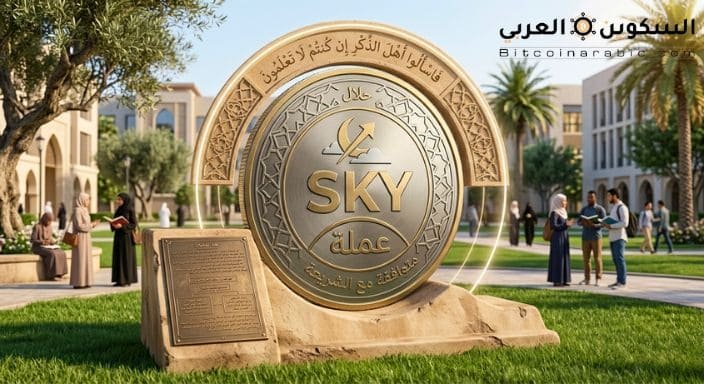 حكم عملة sky