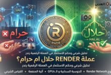 عملة RENDER حلال ام حرام
