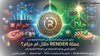 عملة RENDER حلال ام حرام
